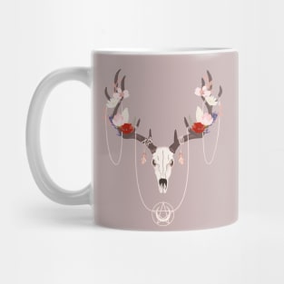 Deer Skull - Boho Skull - Witchy Decor Mug